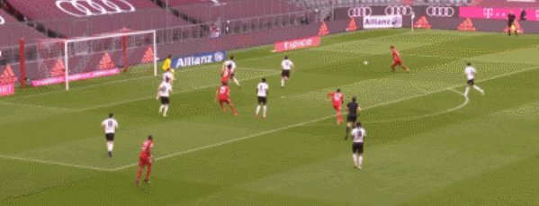 【德甲】莱万戴帽穆勒科曼萨内建功 拜仁6比0门兴